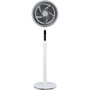 Daewoo DW9007 Ventilador de Pie 80W con 5 Aspas y Mando a Distancia